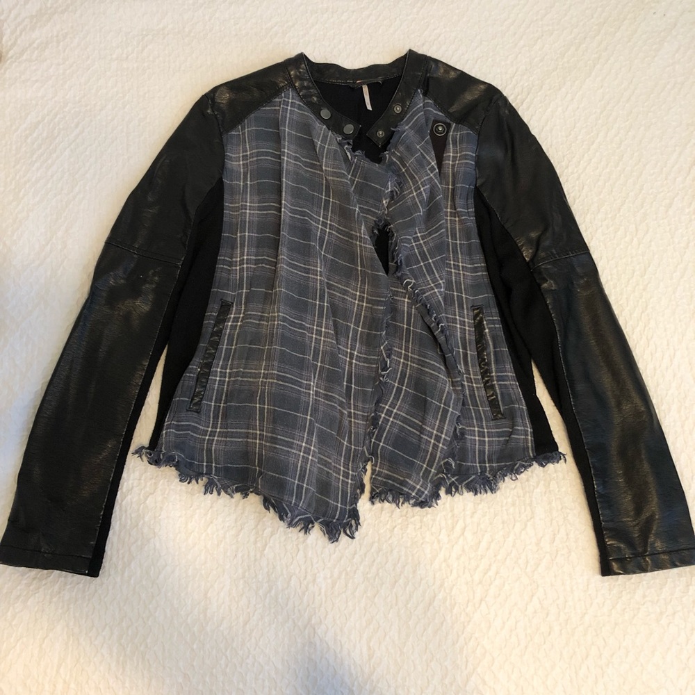 Free People Leather Jacket
